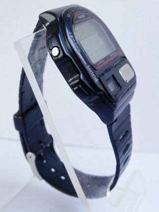 Vintage Casio BP - 100 Heart Rate & Blood Pressure Mens WR 50m Japan Quartz Watch 5