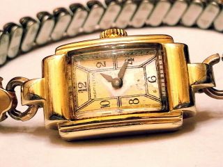 Vintage Special - Rare 1939 Hamilton (997) 10k Gf.  Roman Numeral Dial Ladies Watch