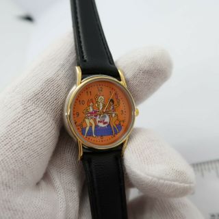 JOSIE & THE PUSSY CATS,  Sweda,  Leather Band,  Unique,  LADIES WATCH,  M - 21 7
