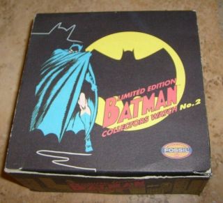 Rare 1994 Batman Limited Edition No.  2 Fossil Collector 
