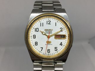 Vintage Very Rare Seiko 5 Railroad Aproved 60´s Watch Japan Made 100