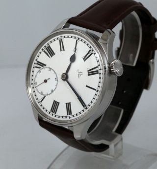 Vintage 1900s Man Omega Marriage Wrist Watch Wristwatch Swiss