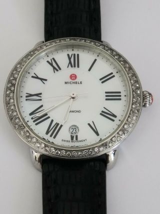 Michele Serein Diamond Watch (0.  50ct 88 Dimonds) - Sapphire Cristal
