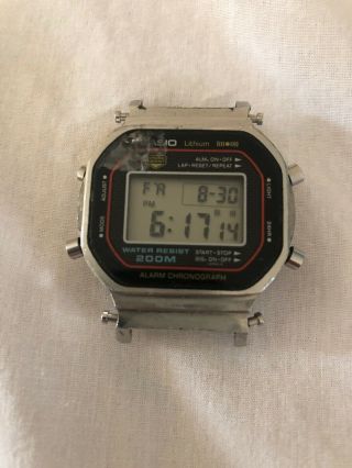 First Ever Casio G - Shock Dw - 5000 (240) Vintage 1983 Very Rare Face Damage