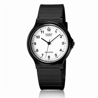 Casio Classic Mens Ladies Casual Style Splash - Proof Black Wrist Watch Mq24 - 7bll