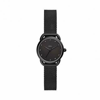 Fossil Tailor Es4489 Black Stainless - Steel Quartz Fashion Watch
