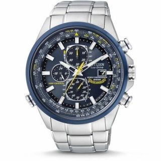 Citizen Promaster Blue Angels World Chronograph A - T Radio Control At8020 - 54l