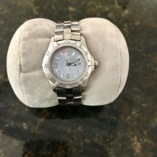 Ladies Tag Heuer Watch W/box,  Links,  Booklets/gorgeous Mother Of Pearl Face