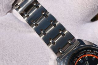 Vintage Seiko World Time watch 6117 - 6400.  Great Shape. 10