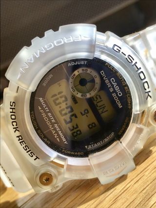 Casio G Shock Frogman Clear 25th Anniversary Limited Rare