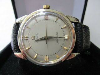 1954 Omega Seamaster 14k Gold Capped & Solid Stainless Men 