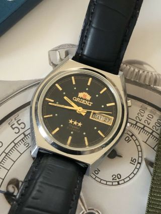 Men’s Vintage Orient Automatic Watch 3 Star 21 Jewels