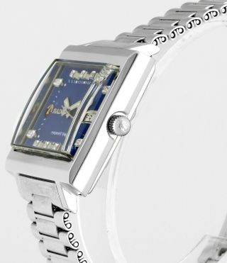 Rare Swiss RADO Manhattan Automatic Day Date Mens Wrist Watch 3