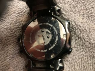 Oakley Stealth GMT Men’s Watch Black With Black Face minute Machine Gearbox 10