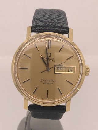 Vintage Omega Seamaster De Ville Automatic Wrist Watch