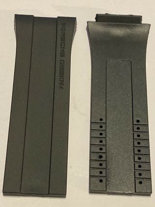 Silicon Rubber Replacement Diver Watch Band Strap For (fit) Porsche Design P6780