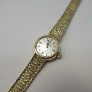 Vintage Solid 9ct Gold Omega Ladies Wristwatch - Swiss Made Mechanical Movement