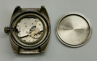Vintage 1970s Prestige Swiss Made 17 Jewel Day Date Gents Diving Wrist Watch 5
