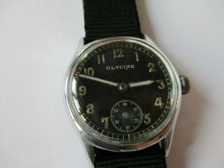 Military Watch Glycine Dh - Ww2 For The German Wehrmacht