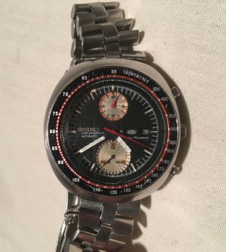 Vintage Seiko Ufo 6138 0017 Automatic Chronograph Watch Band