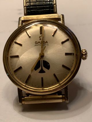 Vintage 1971 Men’s Gold Filled Omega Automatic Wristwatch - - Runs Well