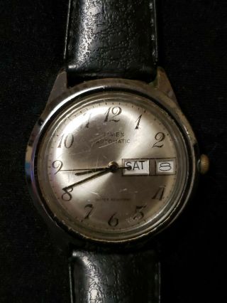 Vintage Timex Automatic Day&night Mens Watch