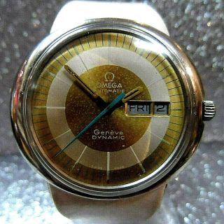Vintage Omega Dynamic Geneve Day/date Automatic Mens Watch