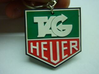 Tag Heuer Logo 2d Silicone Key Ring