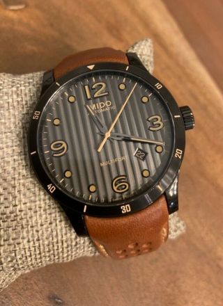 Mido Multifort Automatic Anthracite Dial Men 