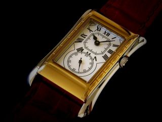 Prince Brancard Doctors Watch Duo Silver Roman Dial 1930s Style 723a Dial