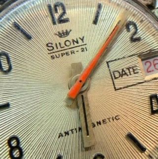Silony 21 Wristwatch Vintage Men’s 21j
