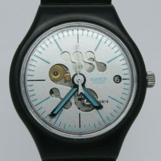 1997 Swatch Stb401 Electrons Swiss Auto - Quartz Mens 37mm Automatic Wrist Watch