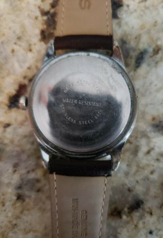 Vintage Men ' s 1979 Timex 37mm Case Watch Vintage strap. 6