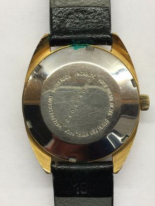 Mens Vintage AVIA - Matic 17J Incabloc Swiss Made Mechanical Automatic Wrist Watch 2