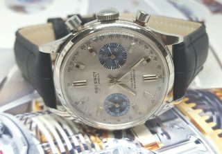 Rare & Vintage Swiss " Regency " Chronograph Watch.