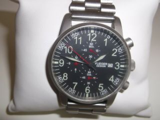 Flieger Pilot ' s Chronograph Wristwatch 2