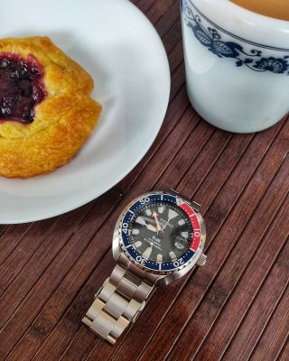SEIKO PROSPEX PADI SRPC41K1 Mini Turtle Watch w Strapcode Oyster SEL Bracelet 4