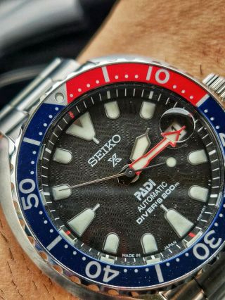SEIKO PROSPEX PADI SRPC41K1 Mini Turtle Watch w Strapcode Oyster SEL Bracelet 5