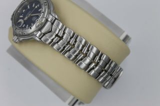 Tag Heuer Womens 6000 Professional Blue Silver Watch WH1315.  BA0677 Crystal 10