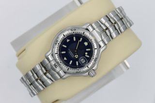 Tag Heuer Womens 6000 Professional Blue Silver Watch WH1315.  BA0677 Crystal 5