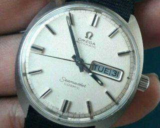 OMEGA VINTAGE SEAMASTER COSMIC REF: 166.  036 TOOL 107 DAY DATE 4