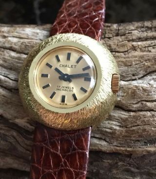 Vintage Chalet Ladies Wristwatch Made In Gdr