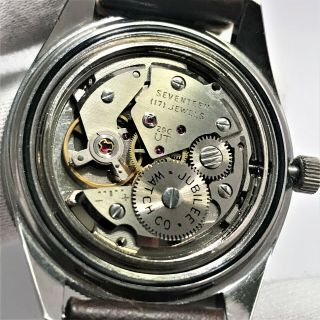 RARE VINTAGE 1960 ' S JUBILEE SKIN DIVER BY WITTNAUER SERVICED USA SELLER 11