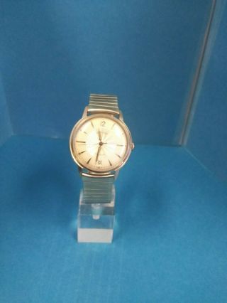 Hamilton Watch Vintage Thin - O - Matic,  T - 575,  17j,  Stainless Steel With Case