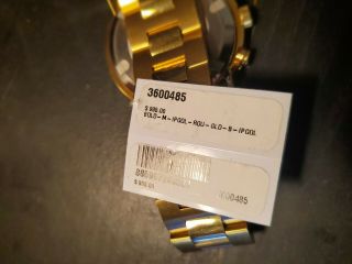 Movado Men ' s Swiss BOLD Gold - Tone Stainless Steel Bracelet Watch 3600485 4