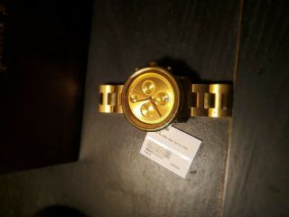Movado Men ' s Swiss BOLD Gold - Tone Stainless Steel Bracelet Watch 3600485 6