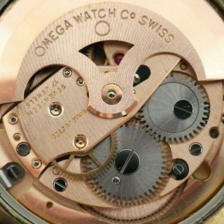 Vintage Mens Omega Automatic 10k GF Cal.  550 Watch - Runs 4