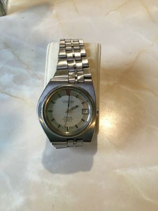 Vintage Omega Constellation Automatic Date Stainless Men 