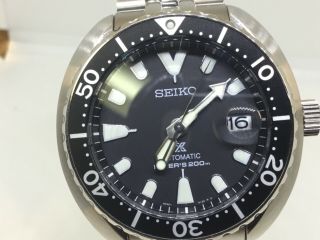 Seiko Prospex Mini Turtle Srpc35 Automatic 200m Diver Jubilee 42mm Watch