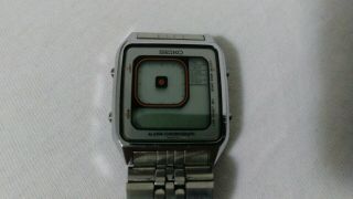 Vintage Seiko G757 - 405a James Bond Octopussy Lcd Wrist Watch Parts